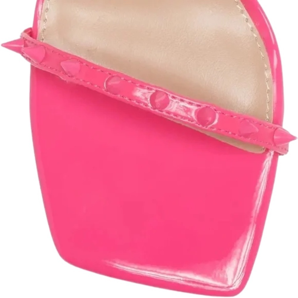 NEW Steve Madden Uplift-S Ankle Wrap Spiked Detail Dress Sandals Heels S… - Picture 2 of 5